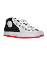 Foempies® Combination Black & White - White Red Outsole