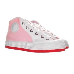 Foempies® Combination Rose & White - White Red Outsole